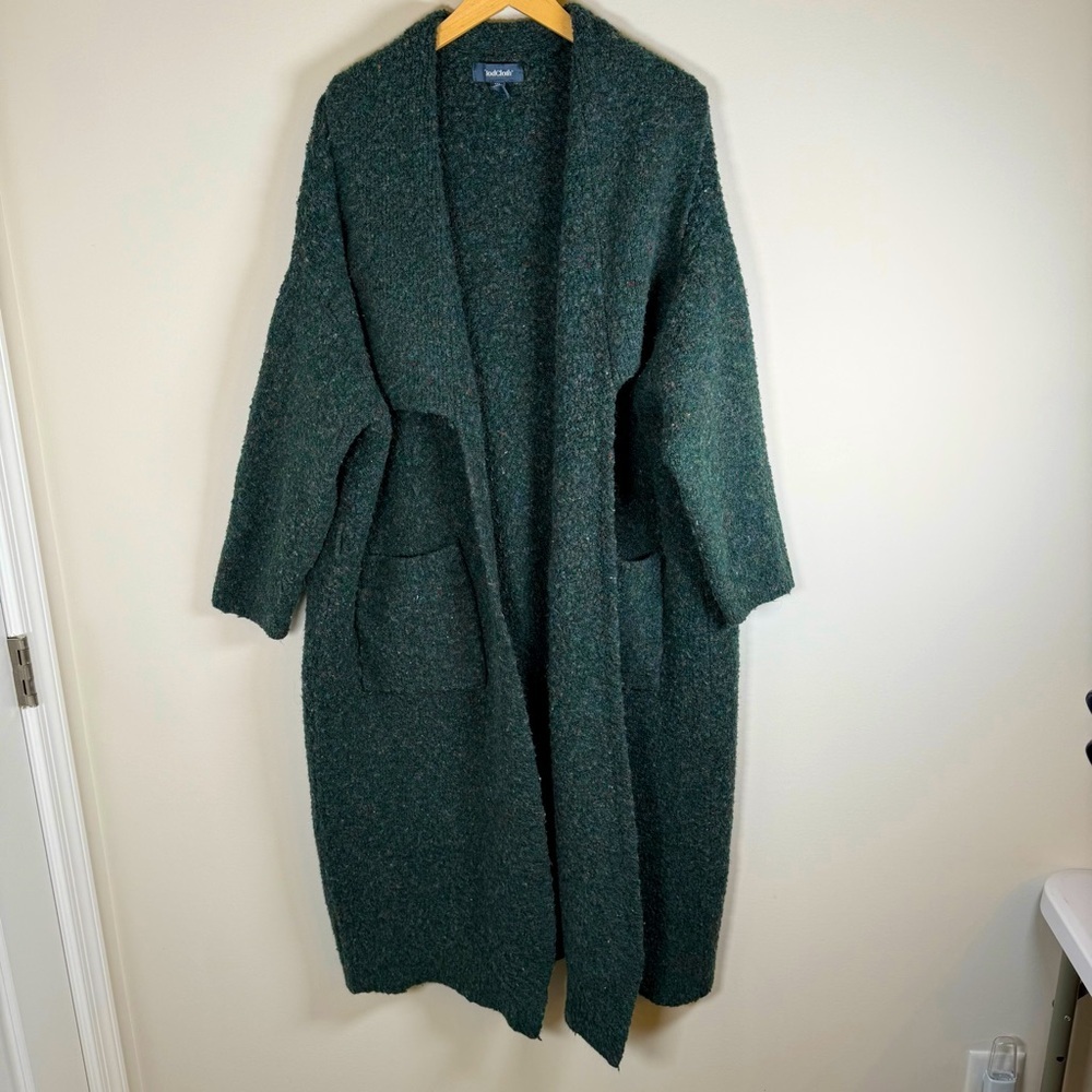 Modcloth Dark Green Cardigan Sweater